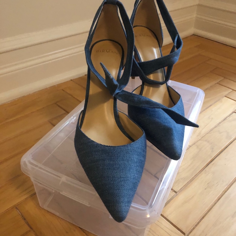 💙💙Alexandre Birman Denim Clarita Pumps💙💙